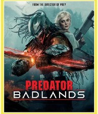 Predator: Badlands 2025 BLU-RAY Science-Fiction, Action, Adventure Movie
