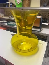 VASO DA TERRA KARTELL TRASPARENTE GIALLO H44cm