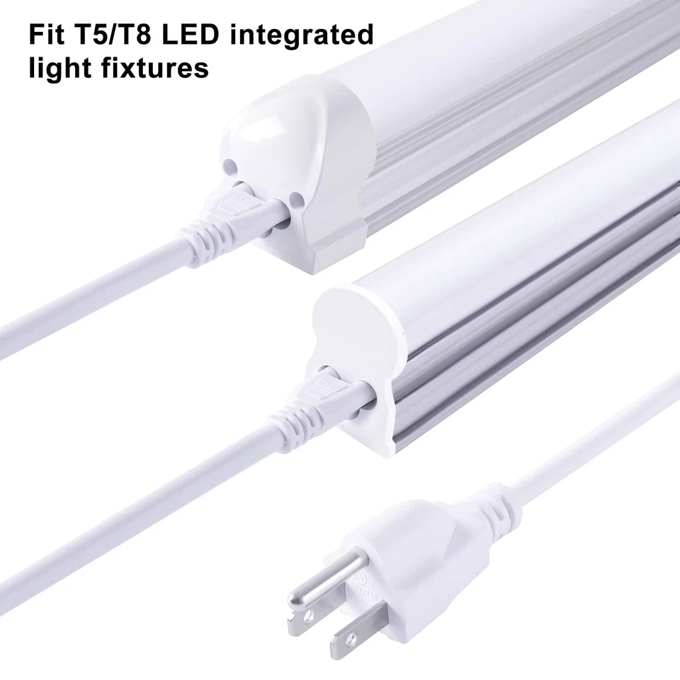 T5 T8 Power Cord, 6FT Long LED Light Cord with On/Off Switch, LED Wire Connec... - Image 4 of 4