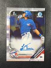 LEONARDO JIMENEZ 2019 Bowman Chrome Auto CPA-LJ