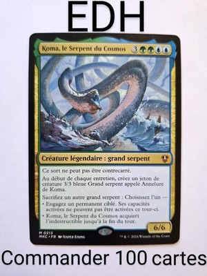 MTG Commander Deck Koma die Schlange des Kosmos 100 Karten Magic EDH
