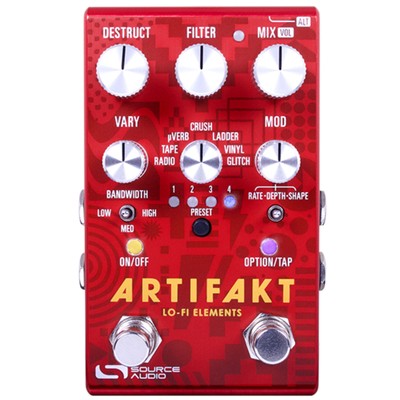 Source Audio Artifakt Lo-fi Elements Lo-Fi Effects Pedal