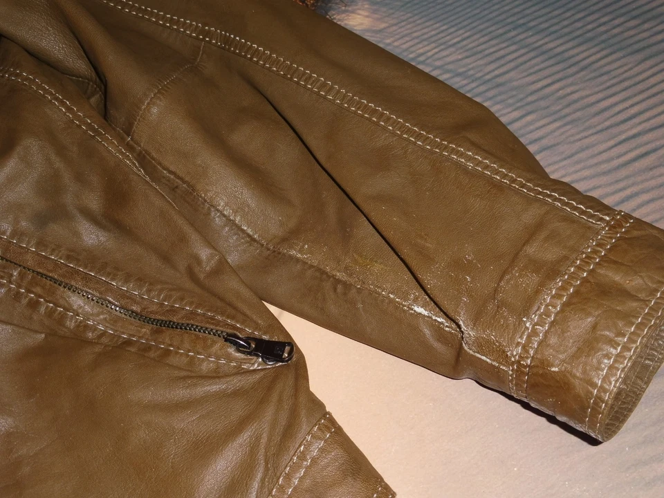 Engbers Lederjacke Lammnappa Gr 52 Lamm Nappa Leder Jacke - Bild 3 von 4