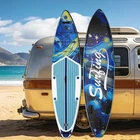 11FT Inflatable SUP Surfboard 33" Wide 330LBS Kayak Seat 3-Fin Complete System