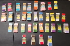 Vintage Sewing Supplies Wrights Bias Tape and Facing and Rick Rack