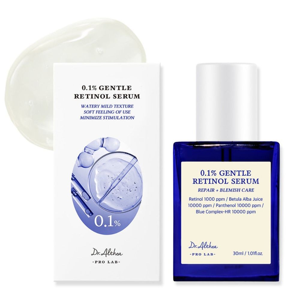 Dr. Althea Dr.althea 0.1 Gentle Retinol Serum - Korean Skincare 1.01Fl.oz Reduce Wrinkles Fine Lines & Signs Of Aging Gentle Skincare For Day & Night - Image 2
