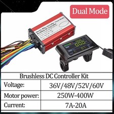 BLDC Controller 36-60V 250W/400W 20A inkl. LCD Display für Elektroroller Fahrrad