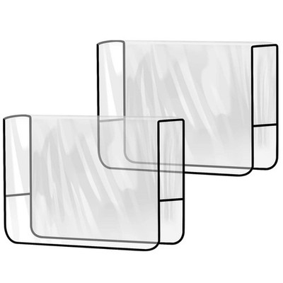 2 Stück Salon Stuhlhusse Wasserdicht PVC Stuhlhusse Abwischbar für Esszimmer