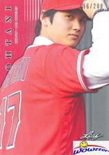 SHOHEI OHTANI 2018 Leaf Premier Rookie #PR1 RED PARALLEL RC #/200 MINT Angels