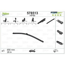 Valeo Scheibenwischer vorne links A4208241300 4M5J17528AA 7711424718 | 843663