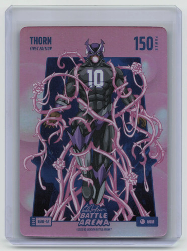 2026 Bo Jackson Battle Arena Thorn #BGBF-52 First Edition Gum Battlefoil