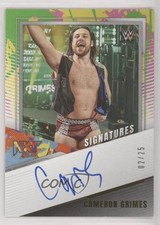 2022 Panini WWE NXT NXT Signatures 20 2/25 Cameron Grimes #NS-CGR Auto 0u46
