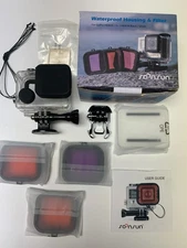 Waterproof Housing GoPro Hero 3 3+ 4 w/ 3 Filters for Scuba Diving to 40m