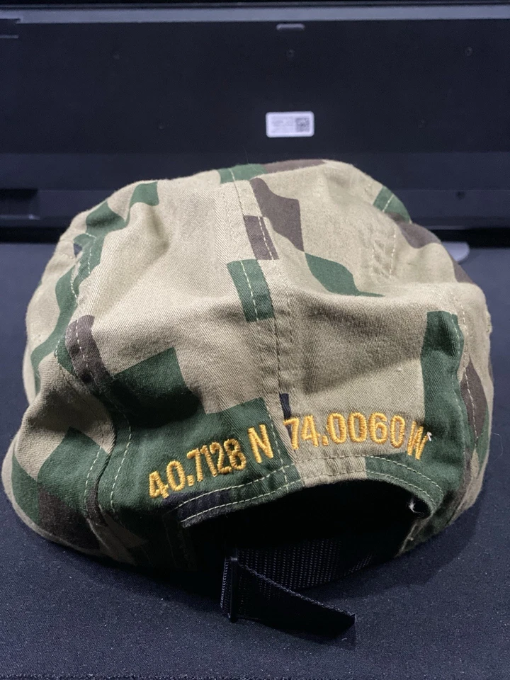 Supreme Military Camp Cap (FW20) Olive Digi Camo - Image 4 of 4
