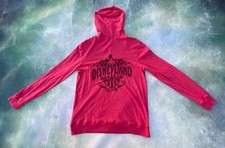 Disneyland Resort Mickey Mouse Double Sided Men's Pull Over Hoodie Jacket Size M