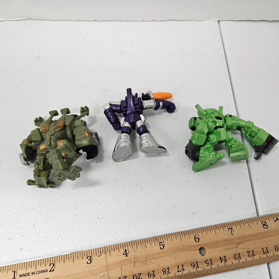 LOT Playskool ROBOT HEORES Transformers BRAWL SKIDS GALVATRON Figures - Image 4 of 4