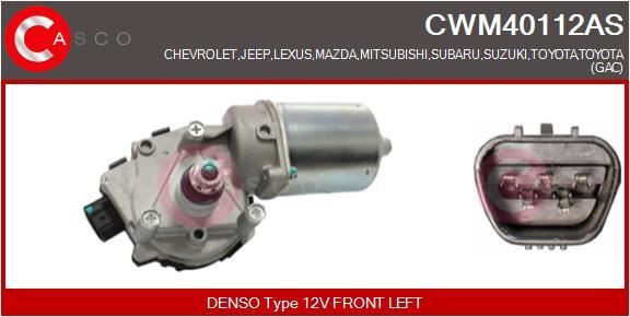 Moteur essuie-glace avant Toyota RAV 4 III 2.2 D 4WD et Yaris 1.4 D-4D 12V