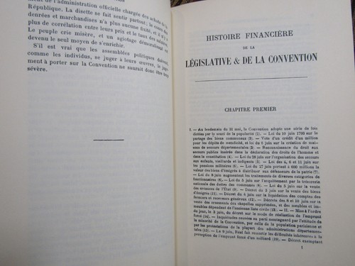 1970s Gomel HISTOIRE FINANCIERE DE LA LEGISLATIVE & CONVENTION 1792; 1793; 1795 - Picture 9 of 9