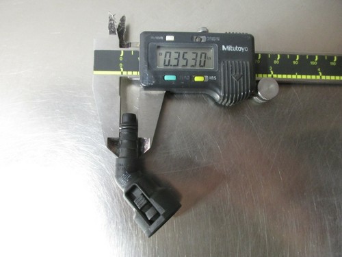 Norma RSS 5/16" PA12-GF50 UK04 45 grados Conector, mira fotos para dimensiones - Imagen 6 de 8