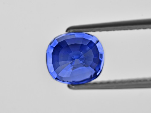 GIA Certified KASHMIR Blue Sapphire 5.90 Cts Natural Untreated Cushion - Picture 5 of 11