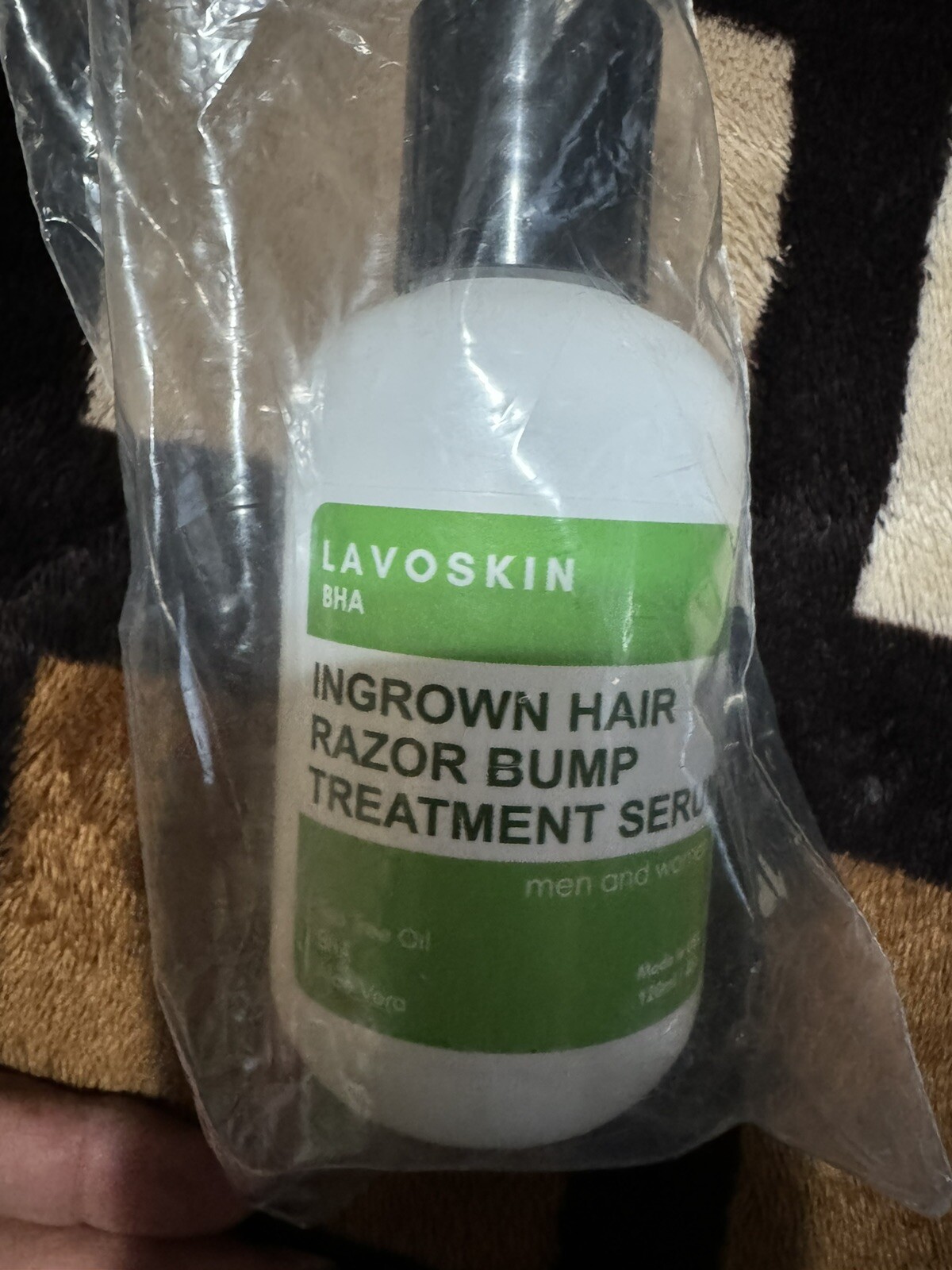 LAVO Tea Tree Gel W/Salicylic Acid - BEST Ingrown Hair Treatment - Razor Bump an