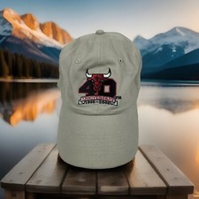 Chicago Bulls SGA 1966-2006 40th Anniversary Khaki Adjustable Cap Hat Comcast