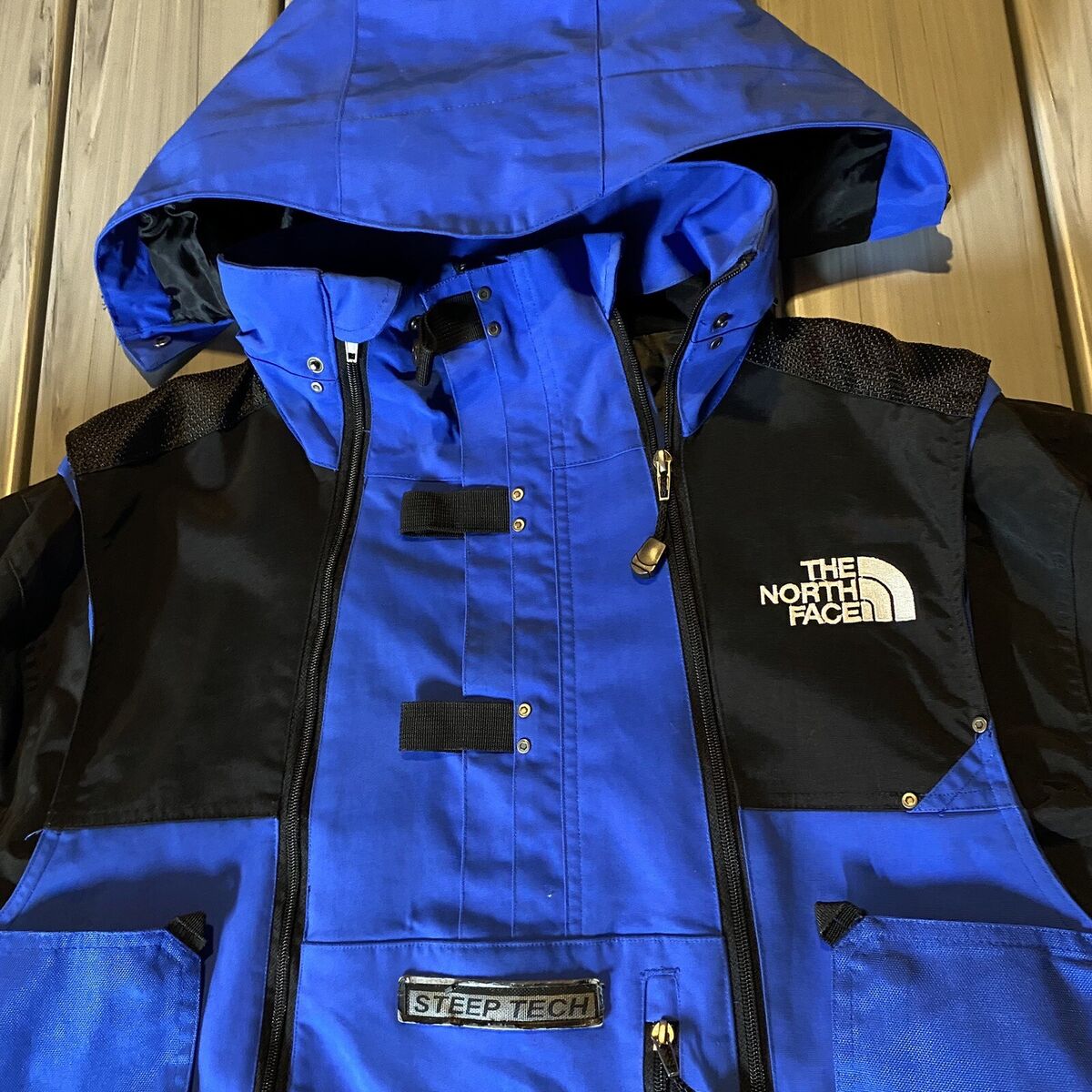 Vintage North Face Steep Tech Scot Schmidt Y2K Jacket Blue Vintage North Face Steep Tech Scot Schmidt Y2K Jacket Blue