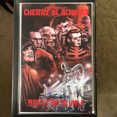 Cherry Blackbird #4 JK Woodward  Variant Signed/remarked By JK Woodward