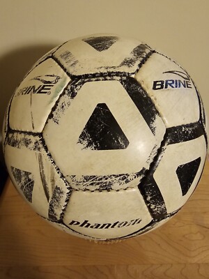 Brine Phantom NFHS Match Soccer Ball White/Black - Size 5