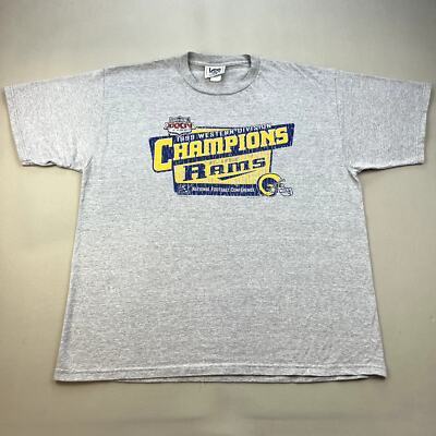 Vintage St Louis Rams T-Shirt Adult XXL Gray NFL Football Vintage St Louis Rams T-Shirt Adult XXL Gray NFL Football
