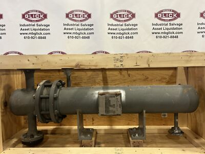 Pfaudler Shell and Tube Heat Exchanger 8'' Diameter x 56'' Long