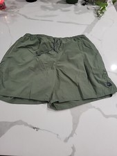 Vintage Nautica Olive Color Swiming Trunks Size Large