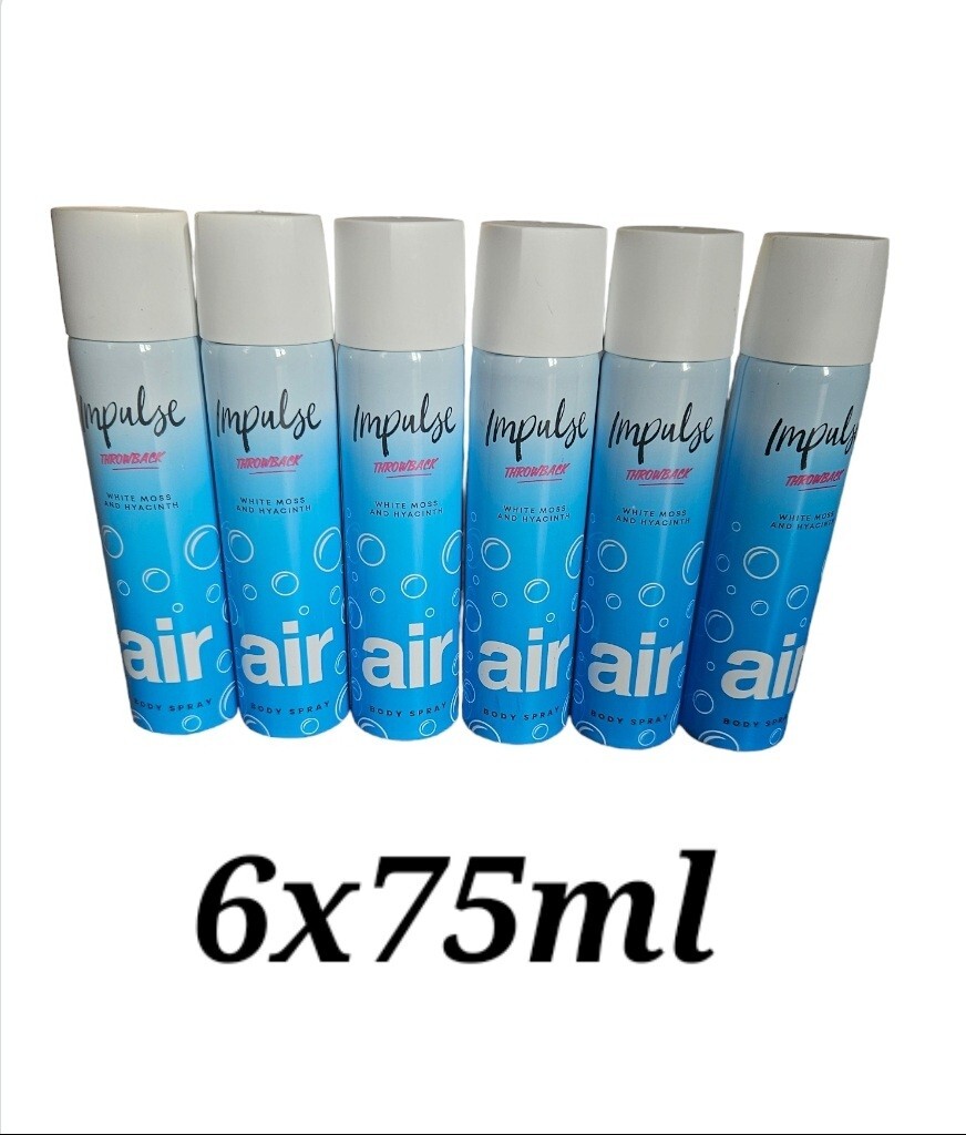 Throwback Impulse Spray Scents New Impulse Throwback Air Body