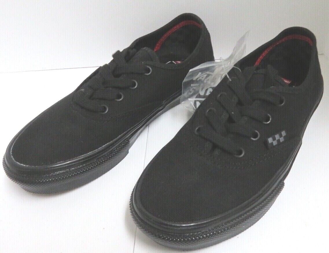 Vans Skate Authentic Pro PopCush Shoes Black/Black M-4.0/M Vans Skate Authentic Pro PopCush Shoes Black/Black M-4.0/M