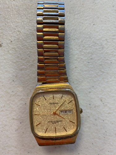 Hombre cuarzo Armitron 20/2122 -3 Día/Fecha Reloj Pre Propiedad | eBay