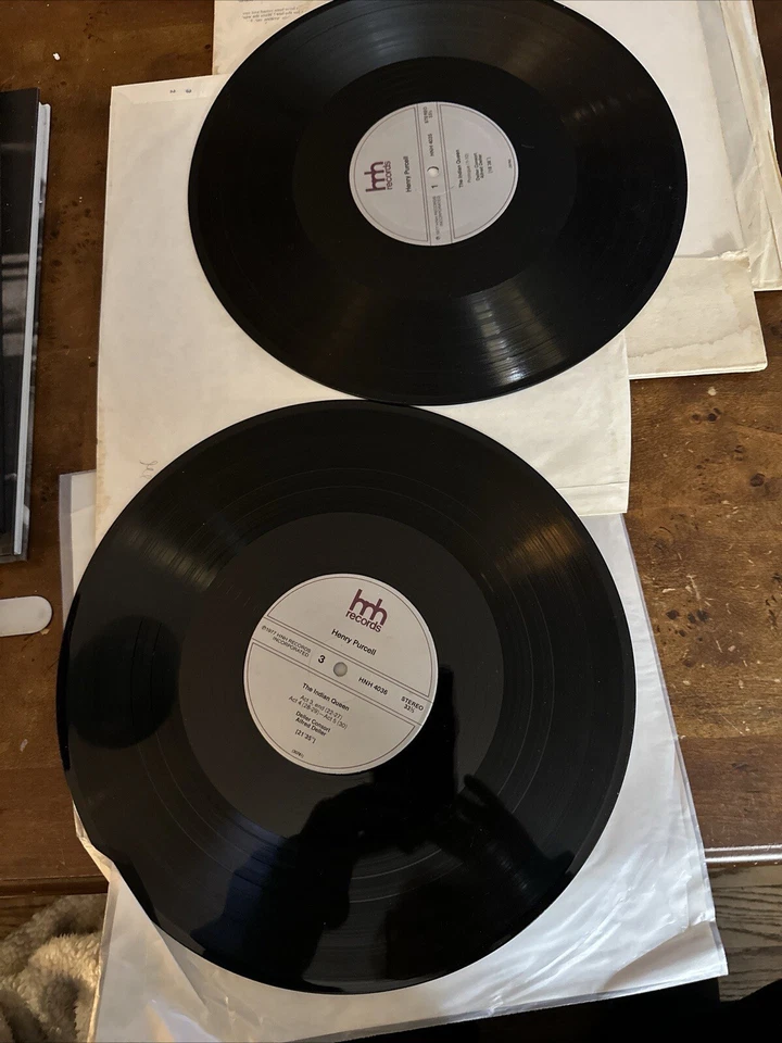 Henry Purcell, The Indian Queen 2 Vinyl LP Text John Dryden & Sir Robert Howard Foto 4 de 4