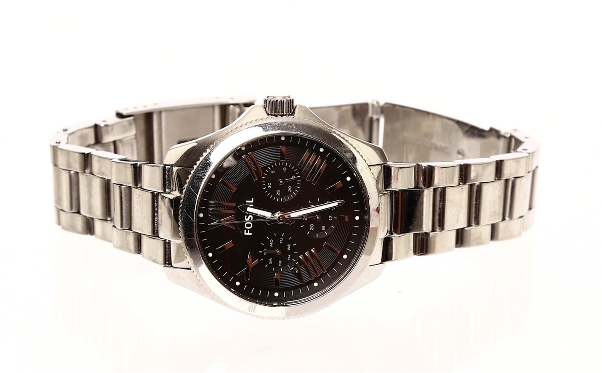 Fossil Cecile Women's Multi Function Black Dial Stainless Steel - Main Image