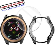 Shatterproof 9H Screen Protector Cover Case f Samsung Galaxy Watch 46mm SM-R800N