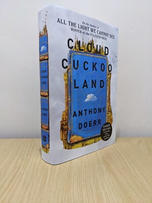 SIGNED Cloud Cuckoo Land Antho Doerr 1st Edition 1st Print Collectible HC New