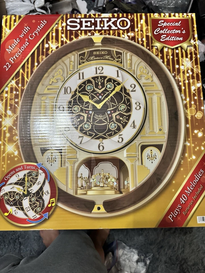 Reloj de Pared Musical Seiko Melodies in Motion 2023, Edición Limitada Foto 4 de 4