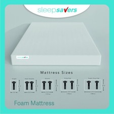Reflex Foam Mattress ROLLED ULTRA NEW All Sizes Available
