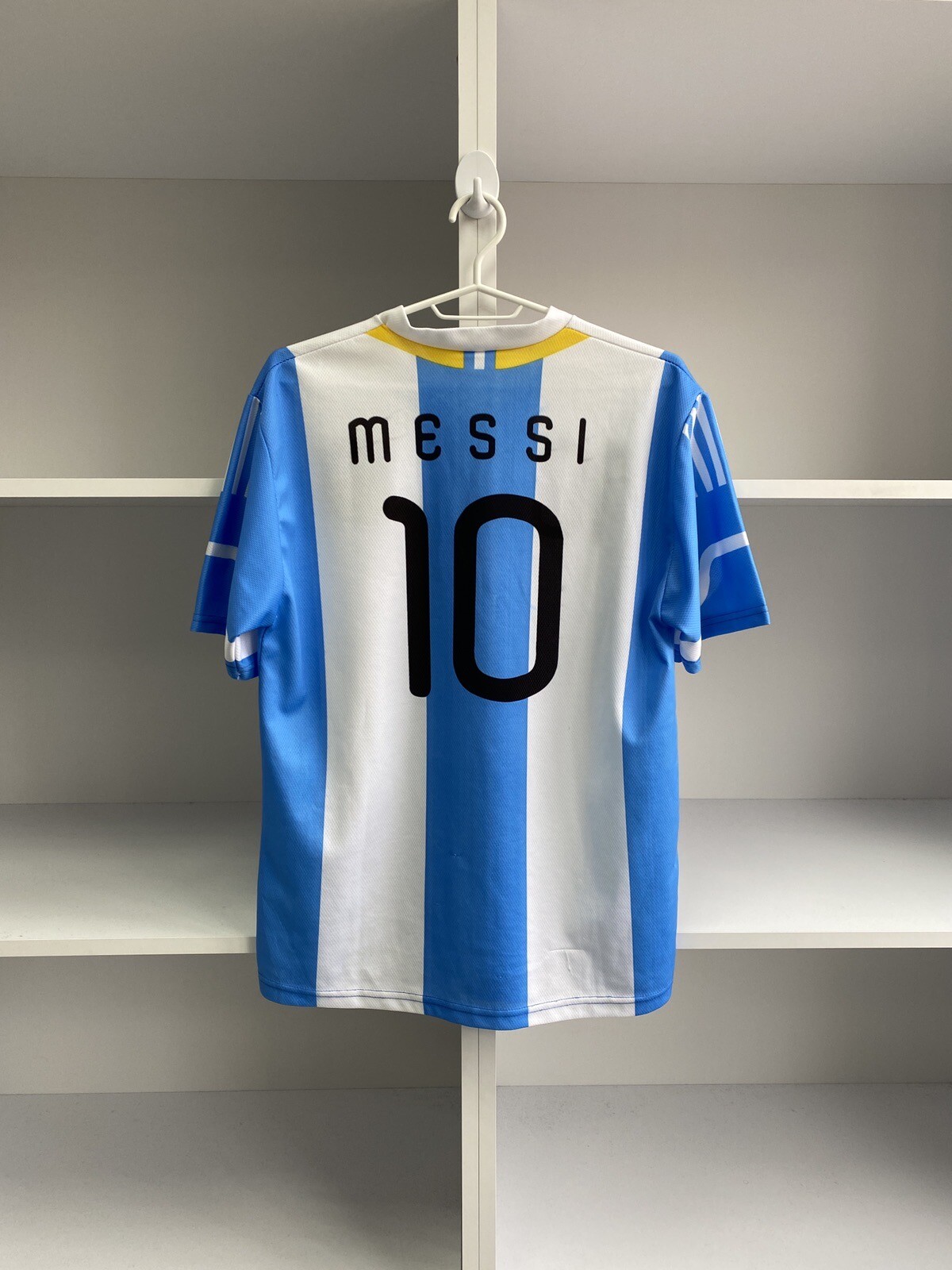 Vintage Argentina Football Jersey Messi