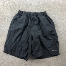 RE Shorts Mens Small BLack Padded Cycling Cargo Pockets Biking