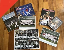 DEFUNCT RICHMOND BRAVES MEMORABILIA PACKET 2007/2008. See description for detail