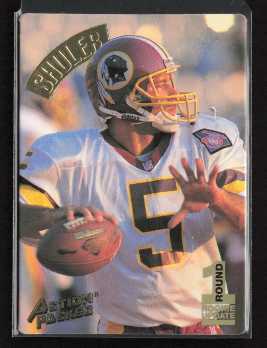 1994 Action Packed #123 Heath Shuler Washington Redskins Rookie