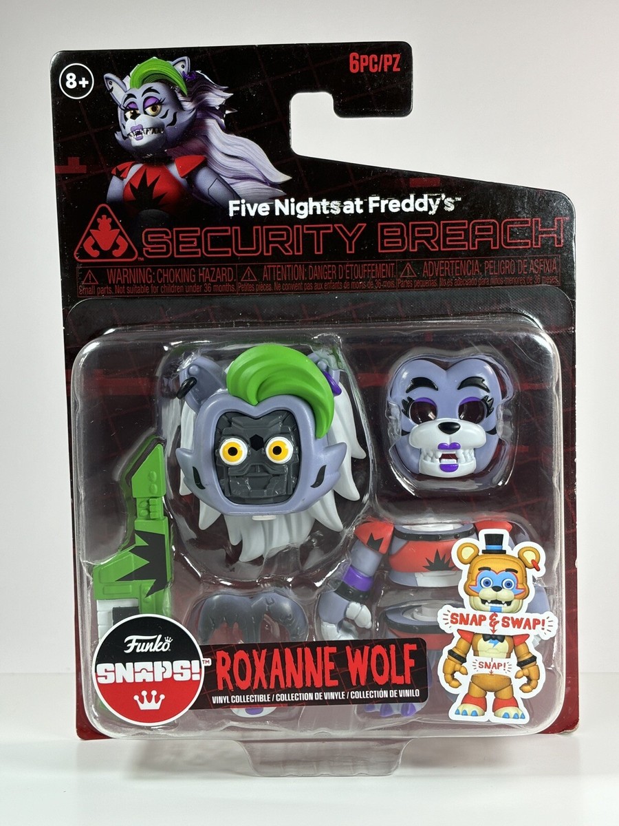 Five Nights At Freddys Snaps Roxanne Wolf Figure Funko Collectable