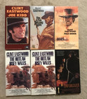 Clint Eastwood Vhs lot of 6 Pale Rider Unforgiven For a Few Dollars More +