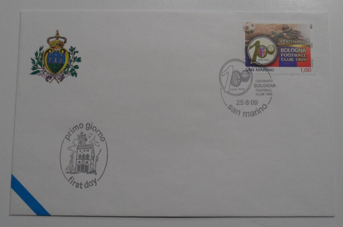 STAMPMART SAN MARINO 2009 BOLOGNA FOOTBALL CLUB CENTENARY FIRST DAY COVER eBay