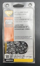 Power Care Y50 14" Chainsaw Blade Chain 5/32” Low Kickback Chrome 600529-PC New