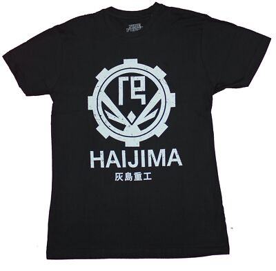 Fire Force Adult New T-Shirt - Haijima Fire Force Logo Pic